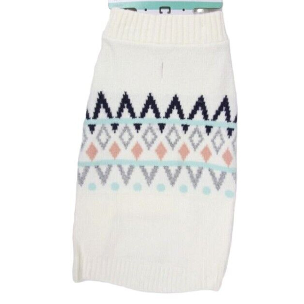Fair Isle Pet Sweater size M #5076